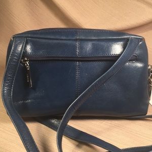 HOBO leather crossbody wallet